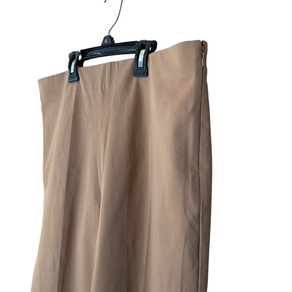 Ann Taylor Petite Camel Brown Trouser Pants Size 12P NWT - Picture 2 of 8